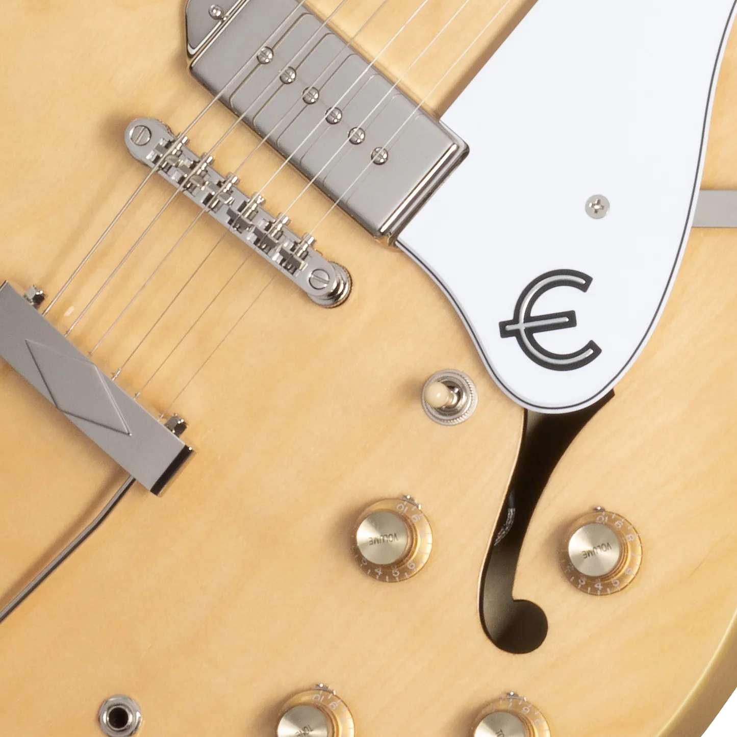 Epiphone Original Casino Hollow Body Electric Guitar in Natural
